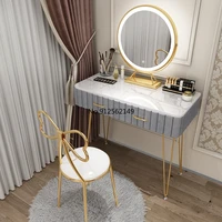 nordic dressing table bedroom modern minimalist marble dressing table princess small apartment makeup table vanity desk
