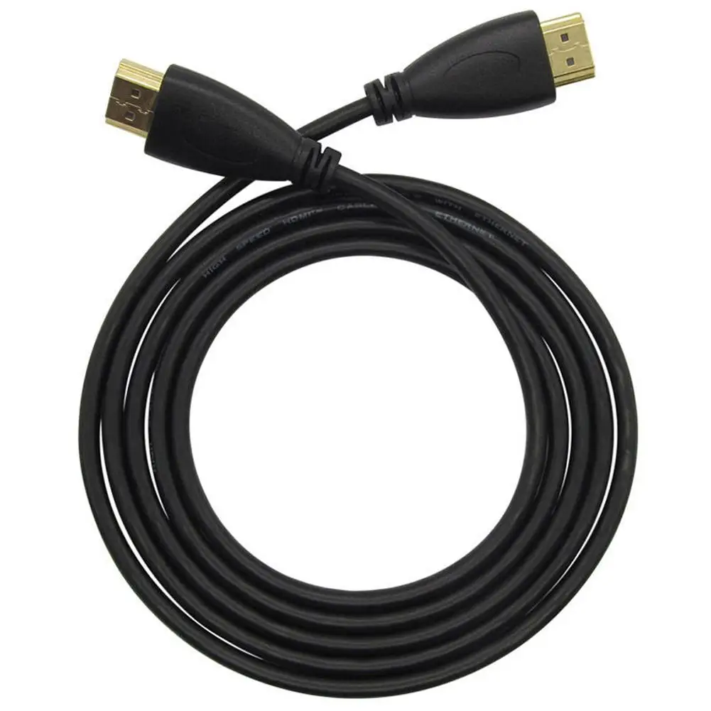 Кабель HDMI совместимый штекер 1080p провод 1 4 версия плоский для камеры PS3 HDTV