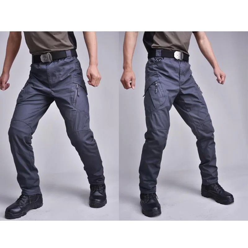 Брюки-карго мужские тактические дышащие штаны для боевых тренировок охоты армии