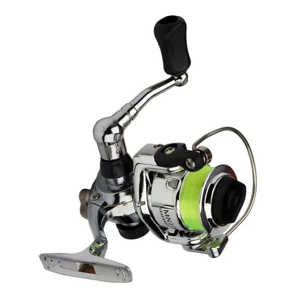 

Mini Fishing Reel 4.3:1 Small Metal Spinning Reel Fishing Tackles