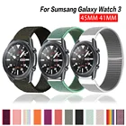 Ремешок 2022 мм для Samsung galaxy watch 3 4541 мм active 2 44 мм 42 мм amazfit, нейлоновый браслет для наручных часов huawei watch gt 22epro