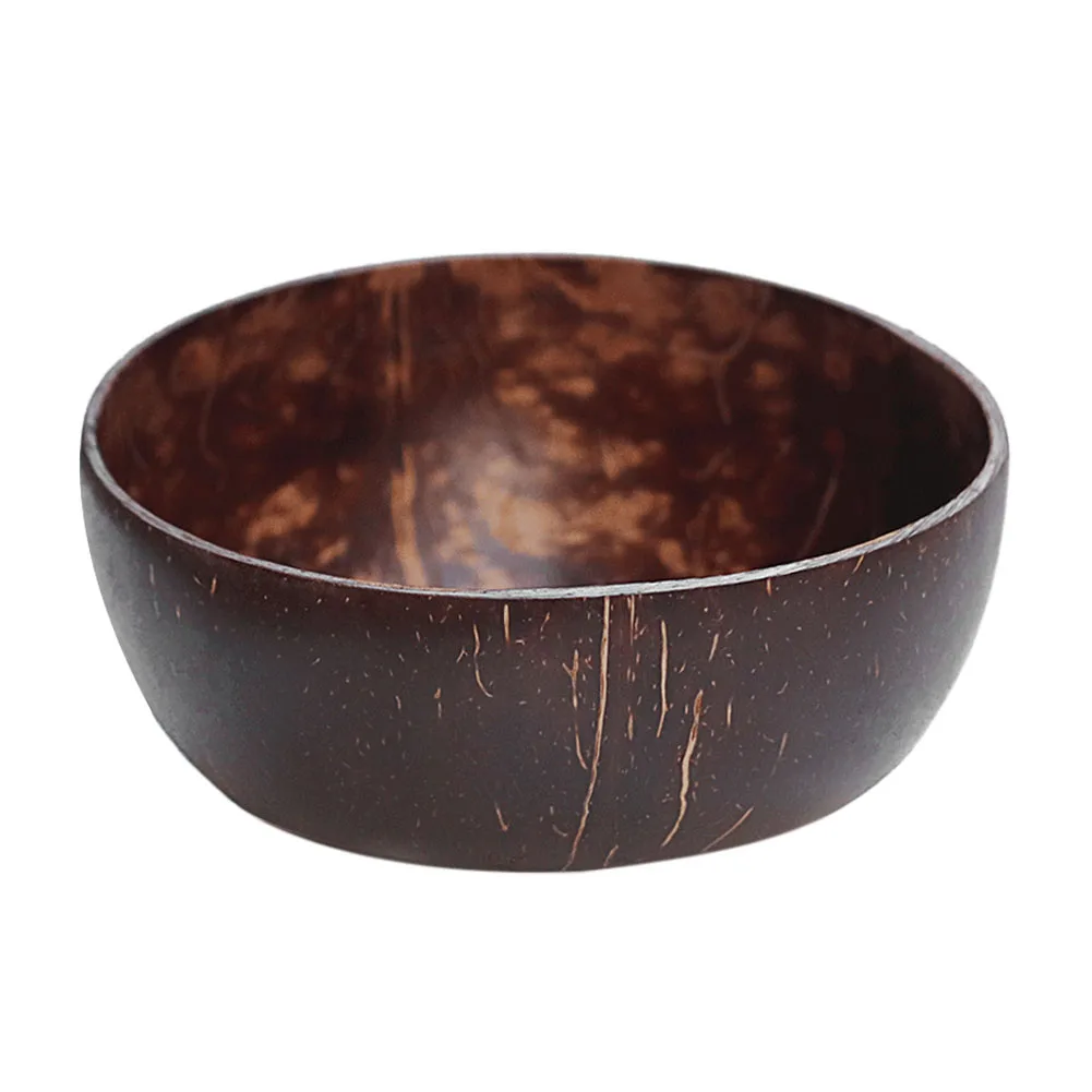 Миска для сушеных фруктов устойчивая к поломкам Кокосовая Скорлупа домашний