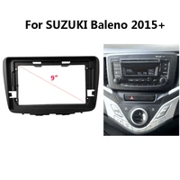 car radio fascia for suzuki baleno 2015 auto stereo abs plastic panel mounting bezel faceplate dvdcd audio dash frame kit