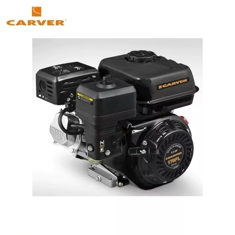 Двигатель CARVER 170FL 4 такт. 7л.с. (без выкл. вых.вал S type D=20 мм)|carver| |
