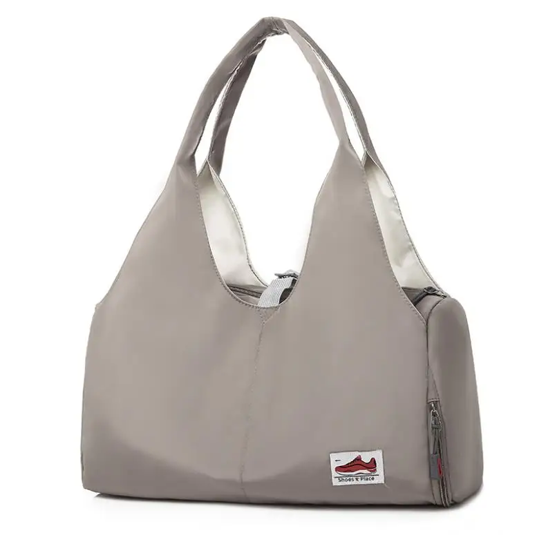 2020 новая дешевая черная спортивная сумка с блестками для женщин отсек обуви