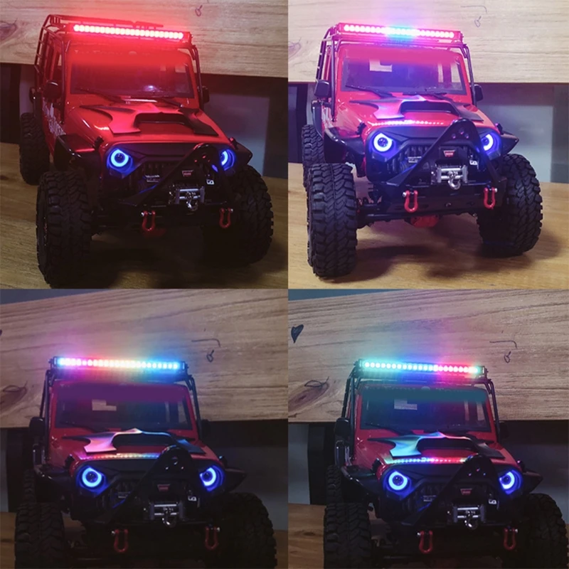 

Model Car Replacement 147mm Roof Lights Bumper Lights Parts for Car Toy Accessories Model Car