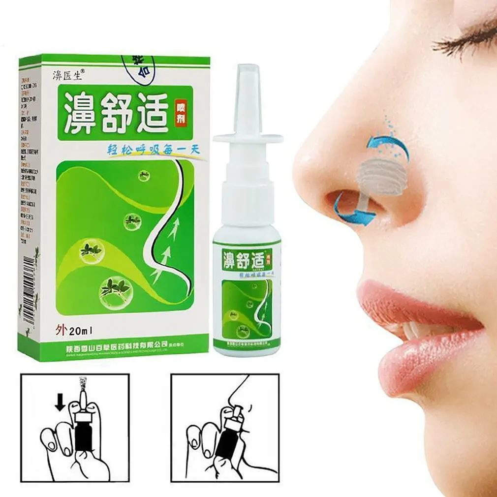 

Rhinitis Spray Safe No Side Effects No Need For Surgery Promote Recovery Durable Spray Chinese Medicine