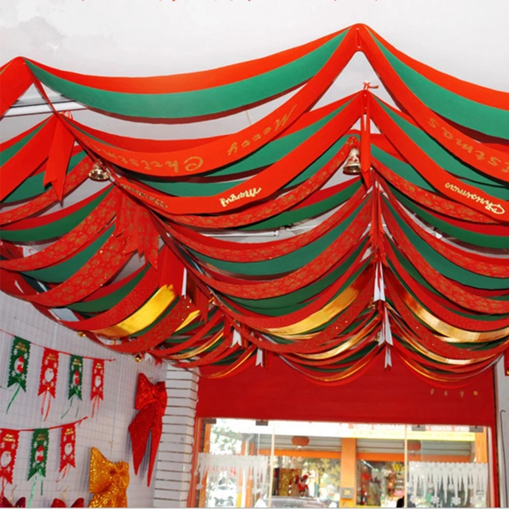 Рождественские подвесные орнаменты Рождественский декоративный баннер