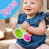 kids toys baby infant early education intelligence development and intensive focus training toys double sided safety silica gel