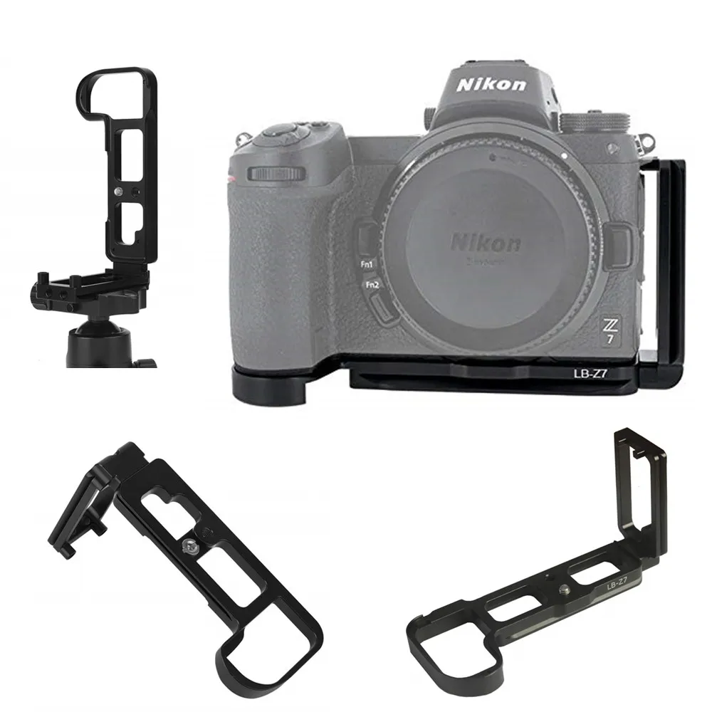 Быстросъемный L-образный кронштейн для Nikon Z6 цифровой камеры Z7 головки штатива Arca