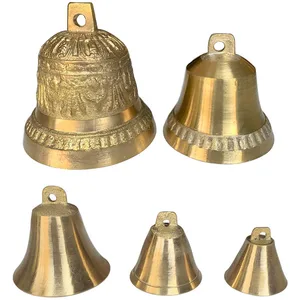 Колокольчик ветряной Гонг-колокол 2 шт. подвесные Рождественские украшение в виде колокольчиков подвески колокольчики металлические антикварные колокольчики для двери дома