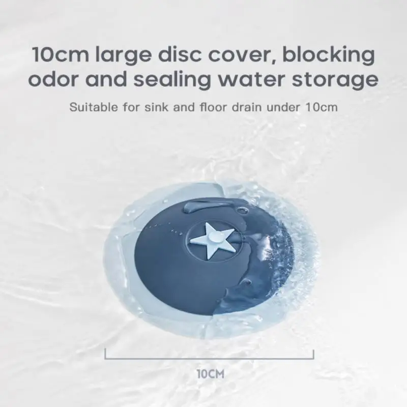 

TPR Shield Sink Filter Shower Hair Catcher Stopper Bathroom Floor Drain Cover Universal Anti-clogging Strainer Kitchen Supplies
