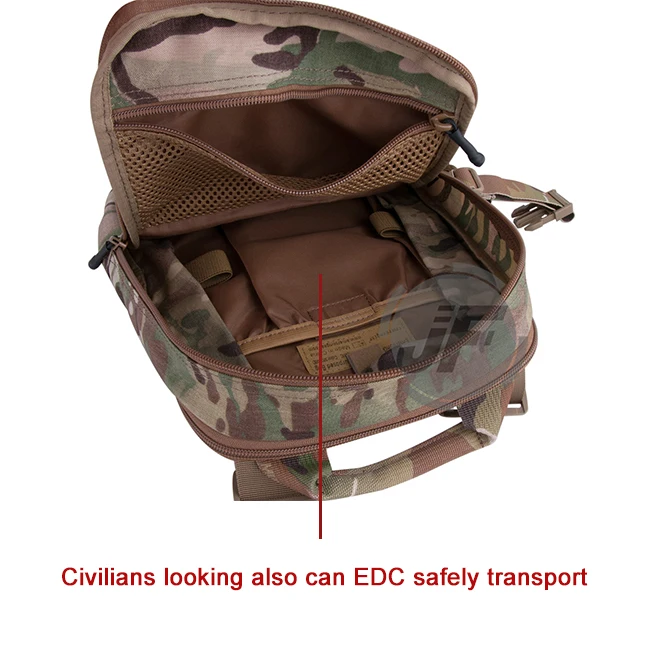 Emerson HS стиль D3CR повседневное использование рюкзак расширяемый MOLLE FlatPack Регулируемый Открытый Тактический Кемпинг стрельба EDC сумка пакет