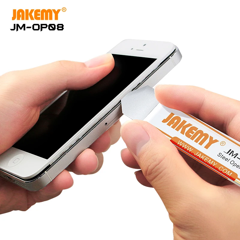 

JAKEMY JM-OP08 Portable Stainless Mini Thin Pry Tool Safe Opening Tool for Cellphone Tablet Repair Disassemble