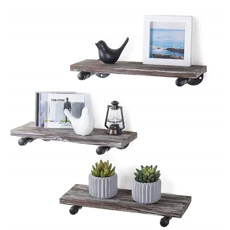 1 компл. 15 см подставка в форме трубы полка Железный художественный слой доска