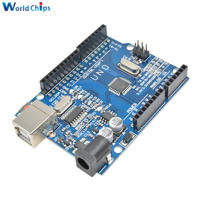 Плата драйвер UNO R3 ATmega328P 16 МГц CH340 CH340G USB Type B|uno r3|usb modulemodule board |