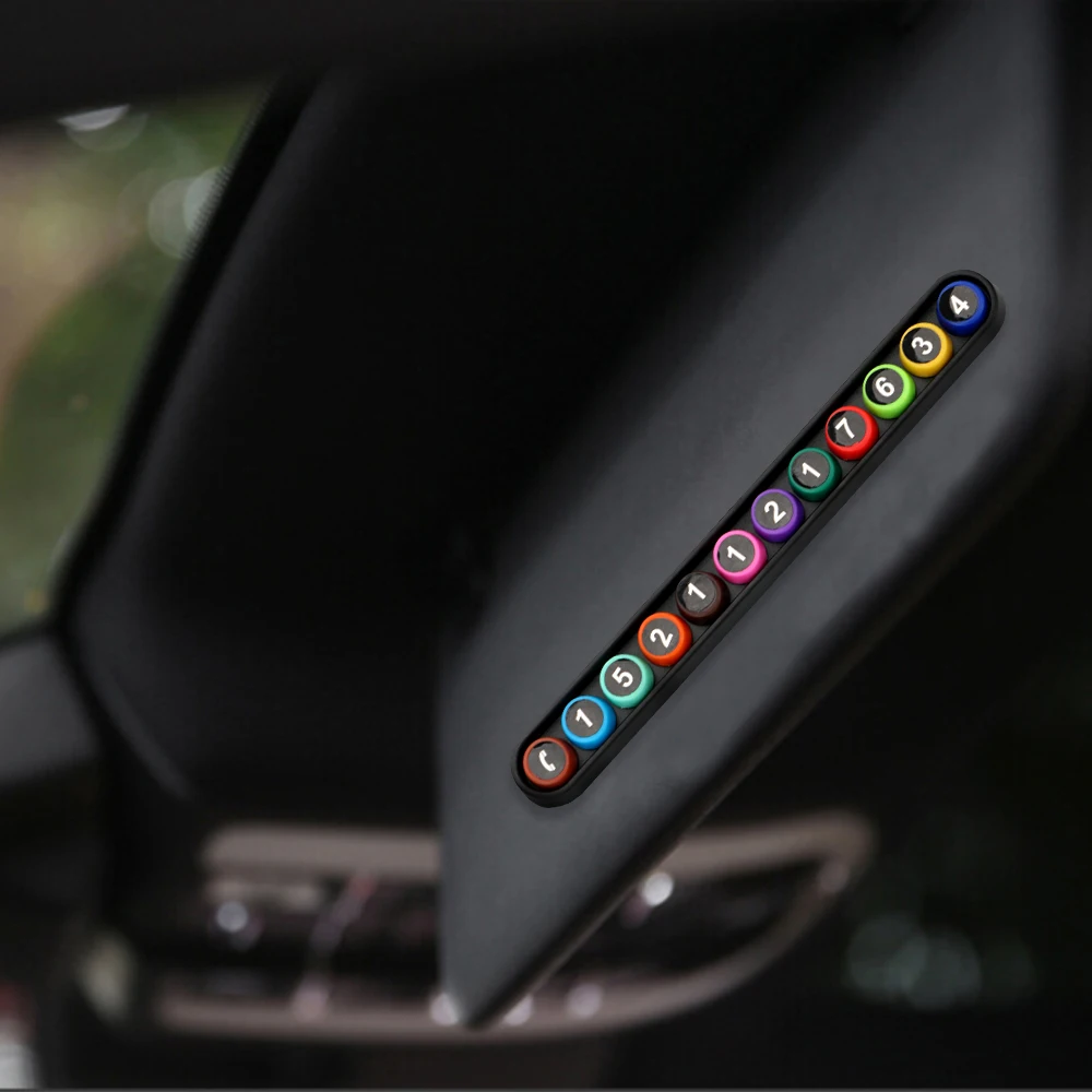 Карточка с номером телефона LEEPEE автомобильная наклейка временная парковка