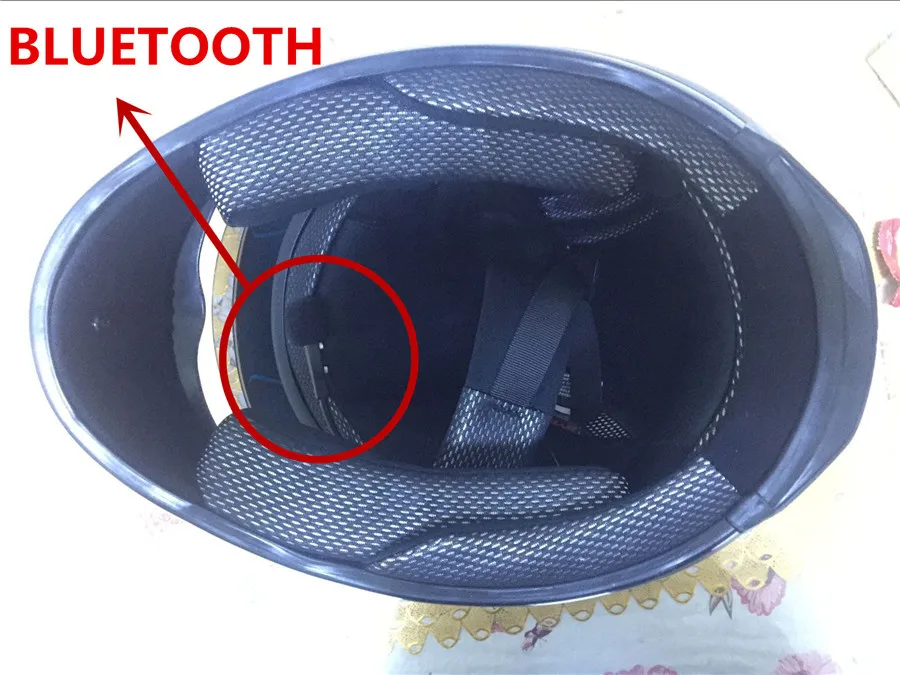Motorcycle Bluetooth12 Helmet Intercom Wireless Hands-free Telephone Call Kit Stereo Anti-interference Interphone Music Player enlarge