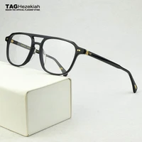 2020 square brand design glasses frame men acetate retro prescription classic eyeglasses optical myopia spectacle frames ov5582