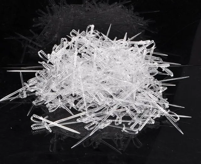 600 шт Кухня столовая посуда для бара вилки PP пластик здоровья одноразовые