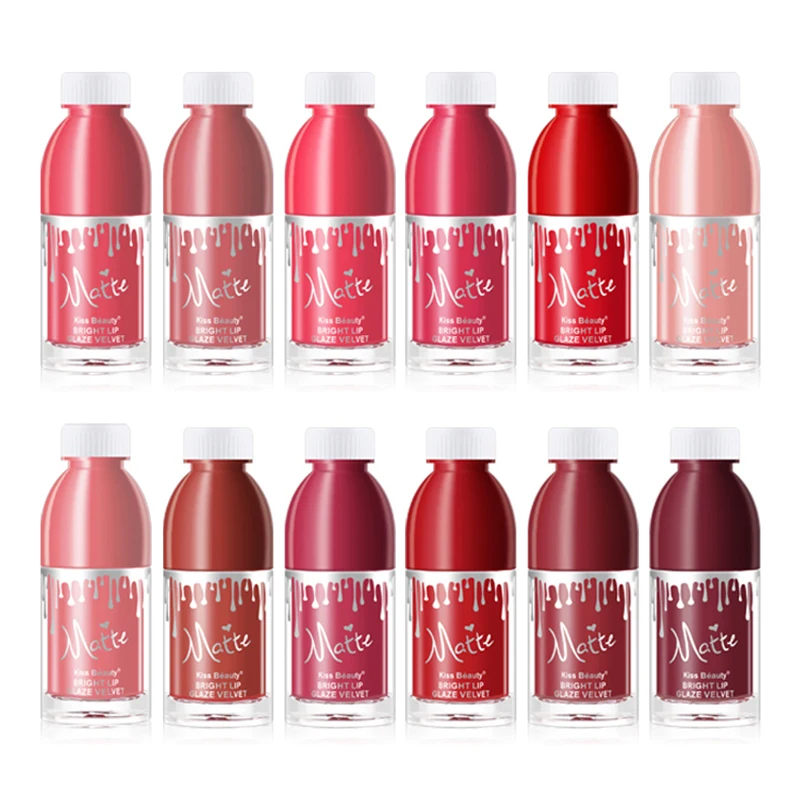 Матовое зеркало Увлажняющий блеск для губ осветляющая жидкая помада макияжа |