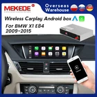 Автомобильный декодер, беспроводной автомобильный декодер, Android, для BMW X1 E84 2009-2015, Поддержка Siri Mirror Link, BT, музыкальный плеер, календарь