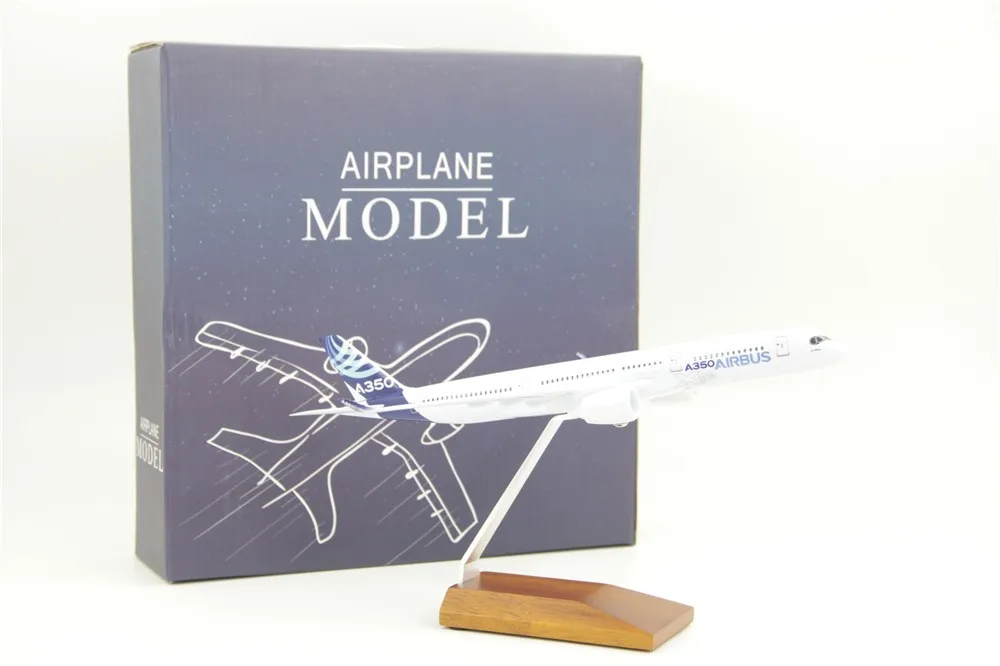 

30cm Solid Alloy Aircraft Model Airbus A350 Prototype Airlines Machine Gift Decoration A350 Original Model Children Adult Toys