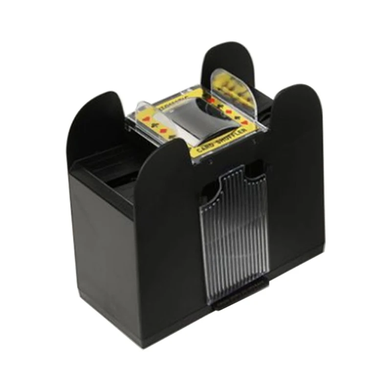 

Poker Automatic Shuffling Machine Electronic Card Shuffler Battery Operated Card Game Tool for Poker Blackjack Gaming K3NC