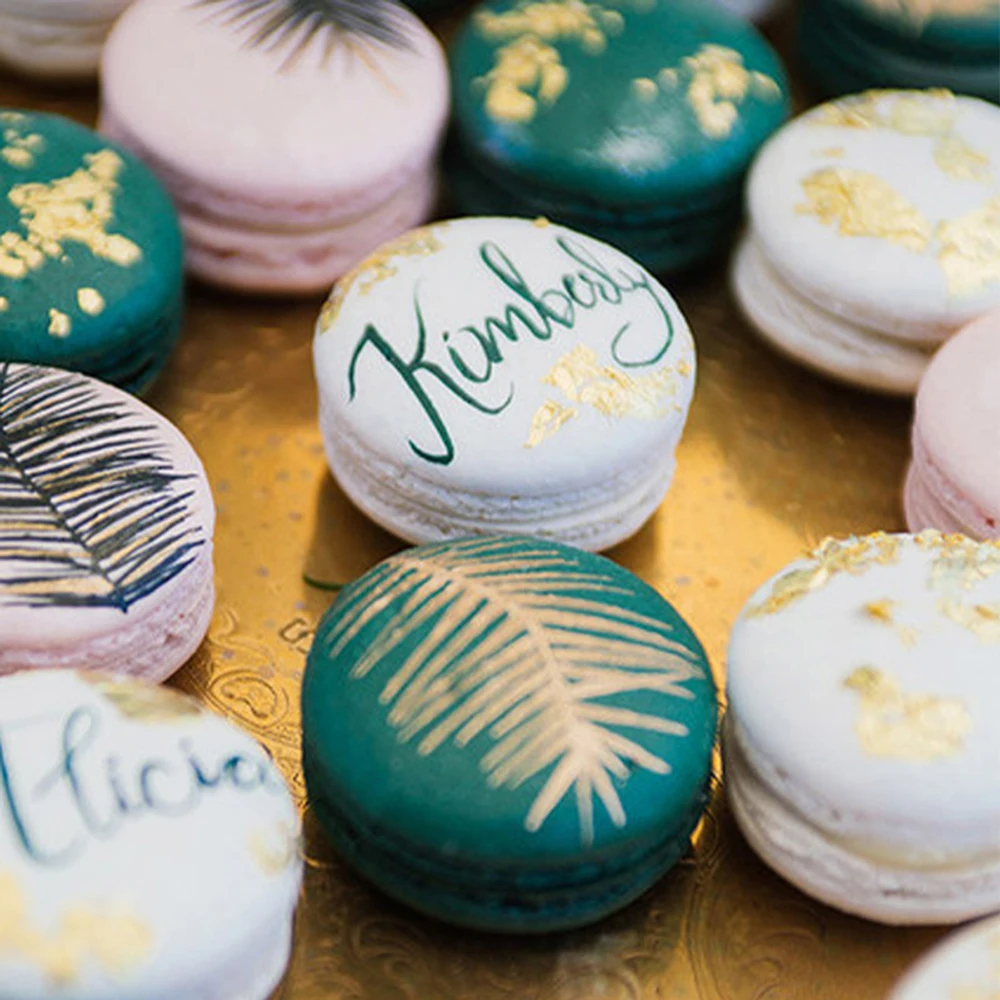 Съедобный пищевой порошок темно-зеленый пигмент для помадки краситель украшения