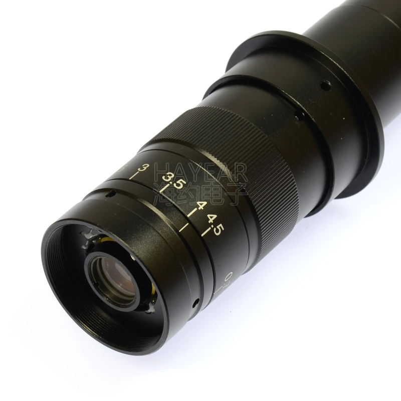 XDC-10A 180X C-Mount промышленная камера HD 4.5X CCD монокулярный объектив микроскопа |