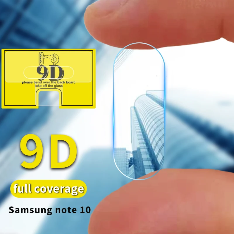 Закаленное стекло для samsung Galaxy Note 10 Защитная пленка объектива 8 9 Pro S8 S9 S10 Plus 9D