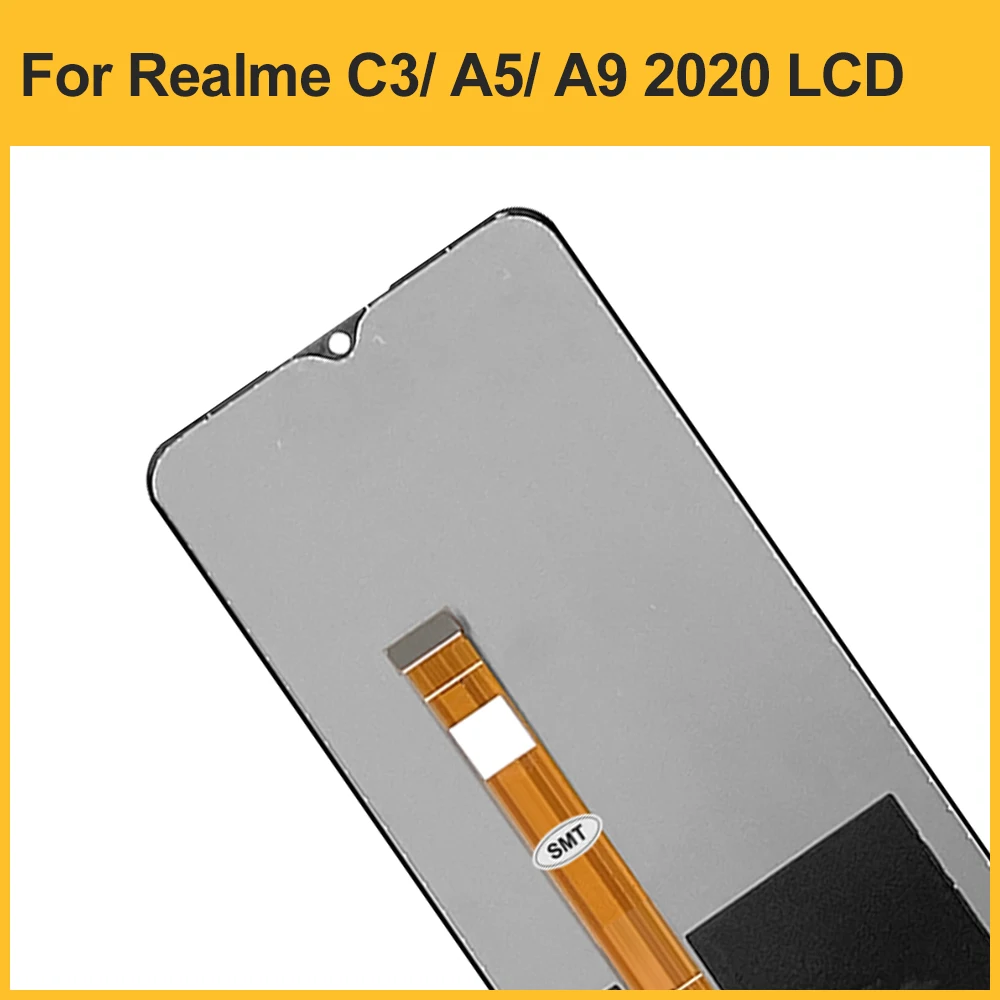 original for oppo realme c3 rmx2027 lcd display touch screen digitizer assembly for oppo a5 2020 lcd for phone 6 5 realme c3 free global shipping