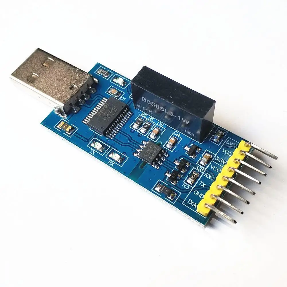 USB для последовательного порта Золотой TTL UART модуля FT232RL с изоляцией напряжения