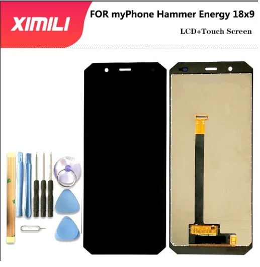 5 7 дюймов myPhone Hammer Energy 18x9 ЖК дисплей Дисплей + кодирующий преобразователь