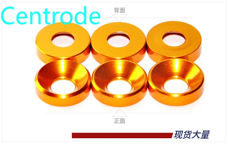 Разноцветные алюминиевые металлическая прокладка из сплава с потайной головкой