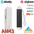 Новый шуруповерт для жалюзи Blindify Zigbee Smart Sloar Tuya WiFi с голосовымручным управлением Google Alexa