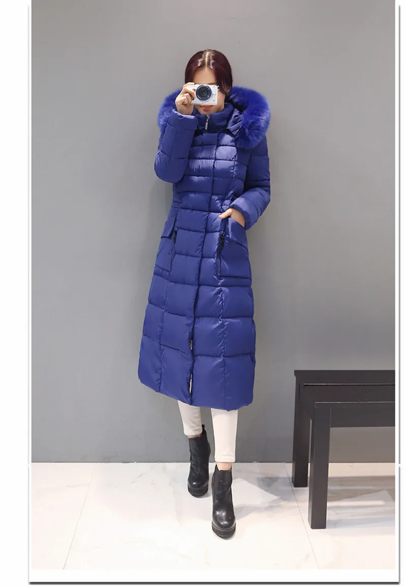 Зимняя куртка большого размера женские теплые парки куртки с хлопковой