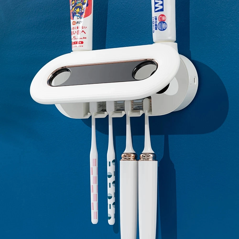Умный индукционный держатель для зубных щеток с УФ светильник стерилизатор
