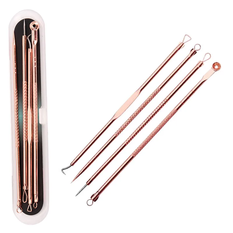 Комплект из 4 предметов для удаления черных точек прибор прыщей акне Belmish