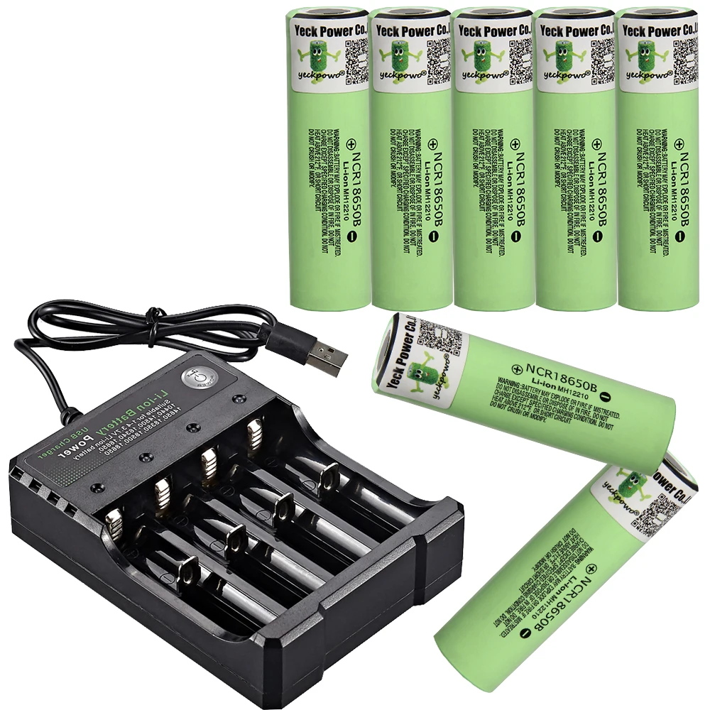 18650 аккумулятор литий ионные аккумуляторы аккумуляторная ncr18650b 3400mah 3 7 V akkumulator