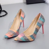 high heel pumps big size 42 stiletto shoes for women pointed toe heels party wedding woman shoes high heels sexy escarpins femme