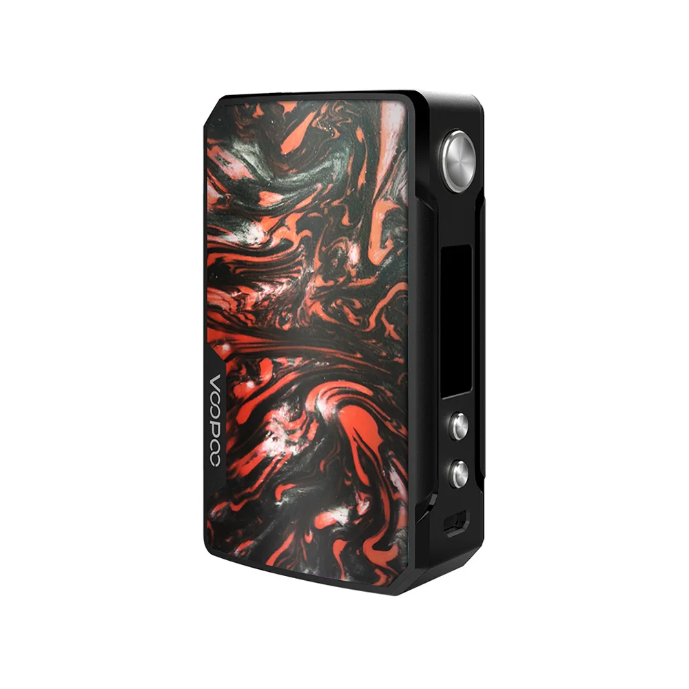 VOOPOO DRAG 157W TC Box MOD& VOOPOO DRAG 2 с US GENE chip контроль температуры электронная сигарета 157W 18650 box mod Vape - Цвет: B Scarlet Drag 2