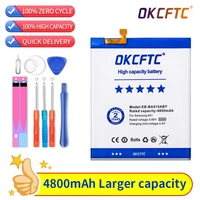 okcftc eb ba515aby 4800mah top capacity battery for samsung galaxy a51 sm a515 smart phone batteries