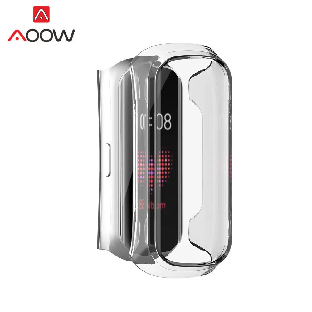 Мягкий ТПУ прозрачный защитный чехол для samsung Galaxy Fit-e R375 защитный чехол умных часов крышка оболочки ремешок аксессуары