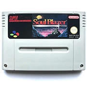 soul blazer 16bit game cartridge for pal console english translate