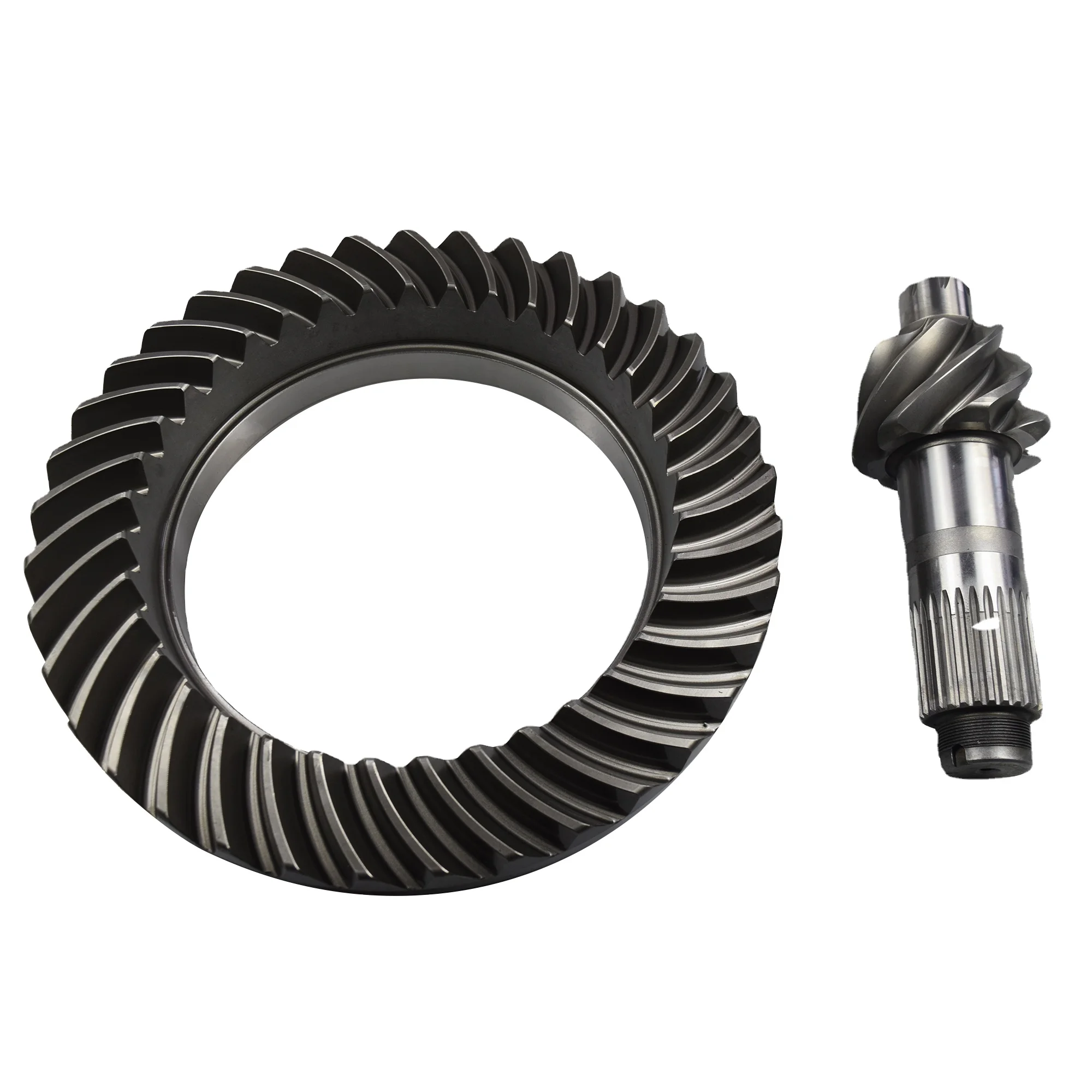 値段 高品質jf 11t中間axle7:37鋼材料ギアベベルスパイラル傘歯車