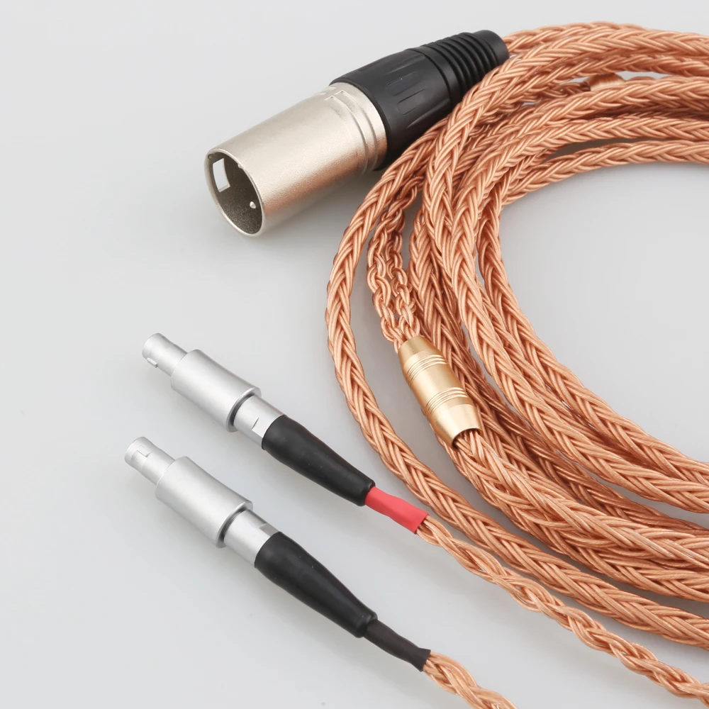 HiFi 16 Core 99% 7N OCC кабель для наушников Sennheiser HD800 HD800s HD820s HD820 Enigma акустика Dharma D1000