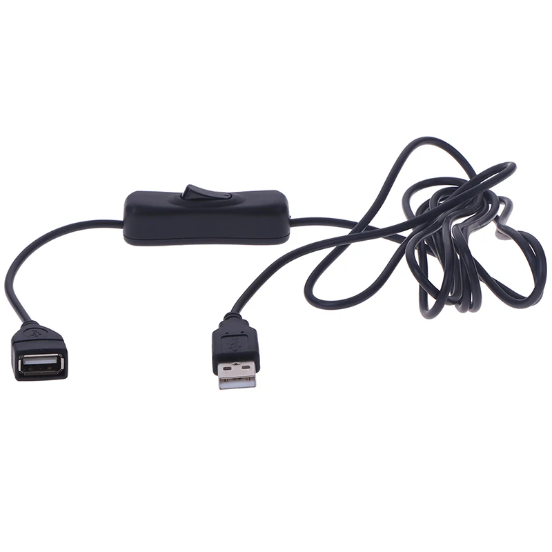1 шт. USB-кабель штекер-гнездо кабель включения/выключения переключатель