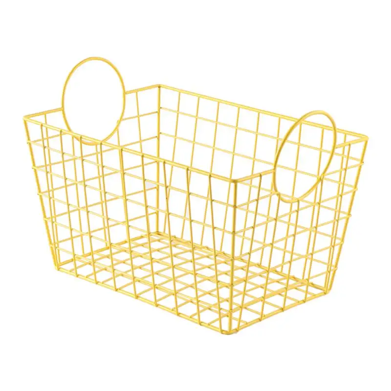 

1pc Storage Basket Wall Mounted Iron Punch Free Shower Organizer Storage Rack Holder Caddy Shelf for Kitchen