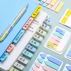 Блокнот для заметок Morandi цветные Стикеры для заметок, Закладка, индекс, этикетка, школьные и офисные принадлежности